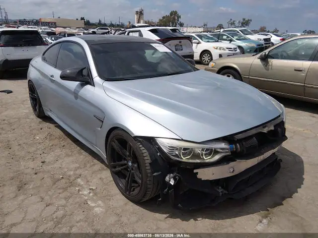 WBS3R9C55GK337544 — 2016 BMW M4, Передняя часть (Front End), фото до ремонта