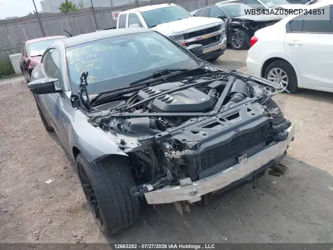 WBS43AZ05RCP34851 — 2024 BMW M4, Передняя часть, фото до ремонта