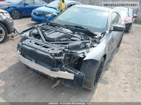 2024 BMW M4 Competition VIN WBS43AZ05RCP34851 фото 2