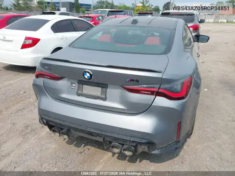 2024 BMW M4 Competition VIN WBS43AZ05RCP34851 фото 4