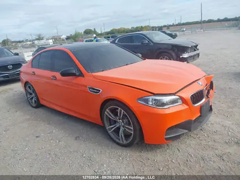 WBSFV9C5XFD594257 — 2015 BMW M5, Передняя часть (Front), фото до ремонта