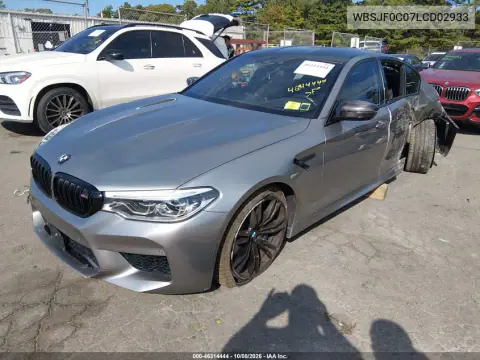 2020 BMW M5 VIN WBSJF0C07LCD02933 фото 3