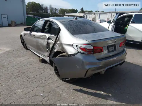 2020 BMW M5 VIN WBSJF0C07LCD02933 фото 4