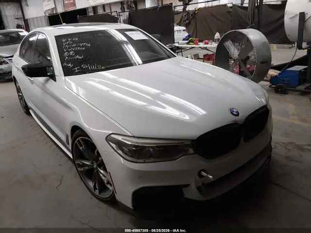 WBAJB9C59JB287366 — 2018 BMW M550I Xdrive, Задняя часть (Rear), фото до ремонта