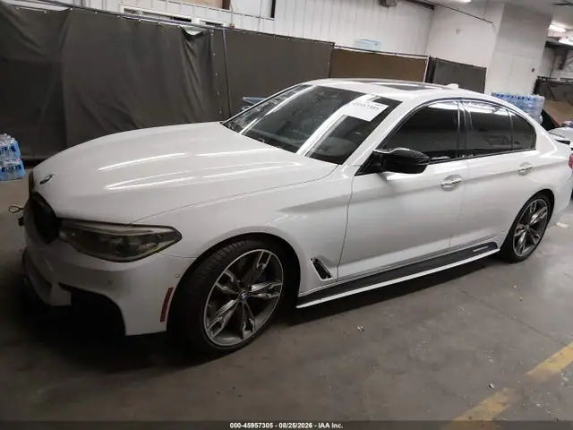 WBAJB9C59JB287366 — 2018 BMW M550I Xdrive, фото 2 с аукциона IAAI 13.10.2026, Задняя часть