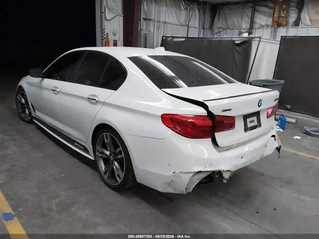 WBAJB9C59JB287366 — 2018 BMW M550I Xdrive, фото 3 с аукциона IAAI 13.10.2026, Задняя часть