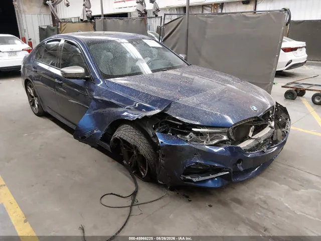 2018 BMW M550i Xdrive VIN WBAJB9C57JB049774 фото 1