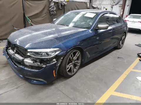 2018 BMW M550i Xdrive VIN WBAJB9C57JB049774 фото 2
