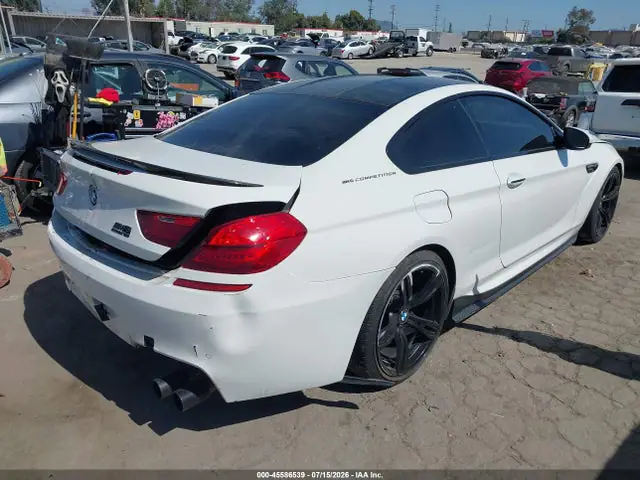 WBS6J9C50GD934657 — 2016 BMW M6, фото 4 с аукциона IAAI 30.09.2026, Задняя часть