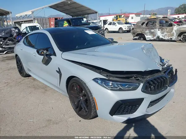 WBSGV0C02PCL36486 — 2023 BMW M8, Передняя часть (Front End), фото до ремонта