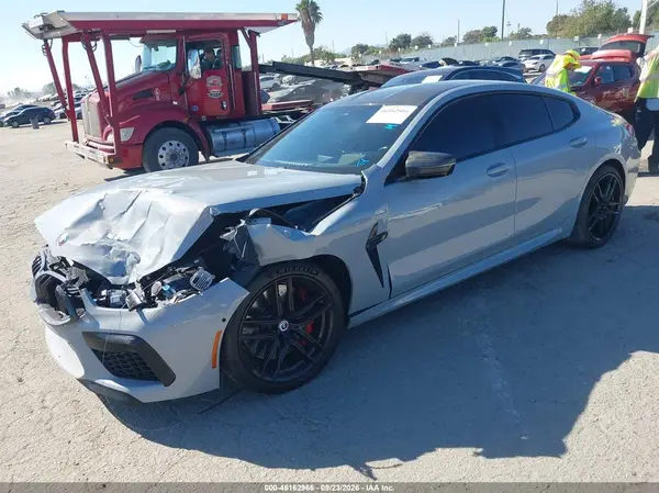 WBSGV0C02PCL36486 — 2023 BMW M8, фото 2 с аукциона IAAI, Передняя часть