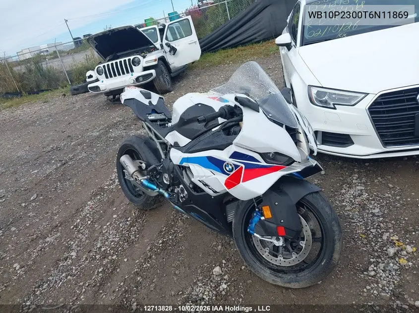 2026 BMW S 1000 Rr VIN WB10P2300T6N11869 фото 1