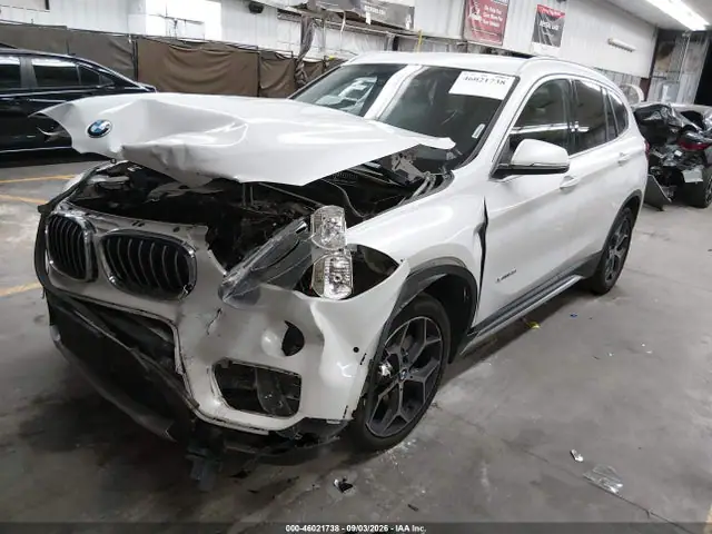 WBXHU7C37J5H43626 — 2018 BMW X1 SDRIVE28I, фото 2 с аукциона IAAI 13.10.2026, Передняя часть