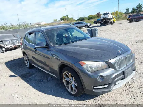 WBAVL1C57EVY17578 — 2014 BMW X1 XDRIVE28I, Град (Hail), фото до ремонта