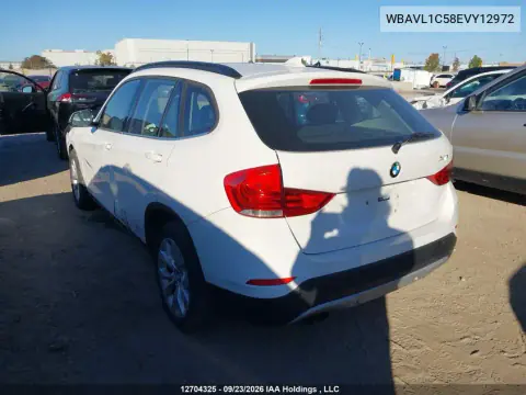 2014 BMW X1 VIN WBAVL1C58EVY12972 фото 3