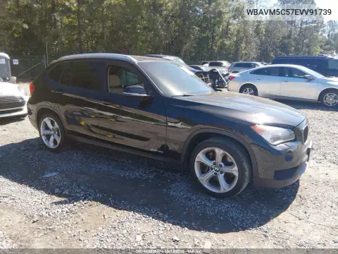 WBAVM5C57EVV91739 — 2014 BMW X1, Сзади, фото до ремонта