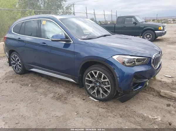 WBXJG9C0XM5U14382 — 2021 BMW X1, Биологическая или химическая опасность (Biohazard), фото до ремонта