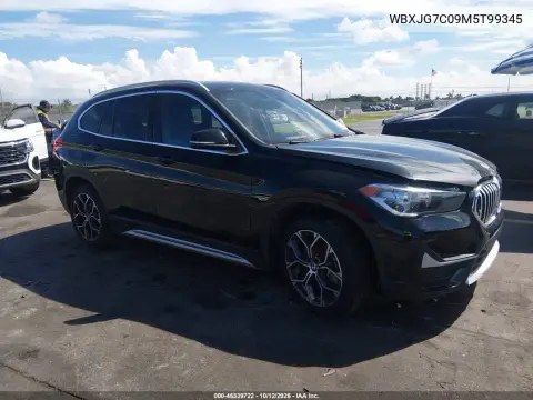 WBXJG7C09M5T99345 — 2021 BMW X1, Повреждение двигателя, фото до ремонта