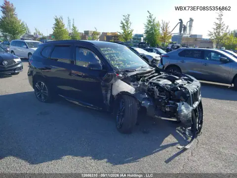 WBX73EF08S5356862 — 2025 BMW X1, Передняя часть, фото до ремонта