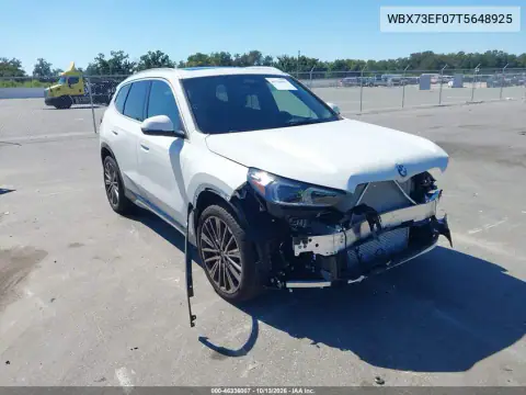 WBX73EF07T5648925 — 2026 BMW X1, Передняя часть, фото до ремонта