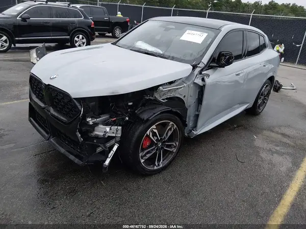 WBX63GM01S5381936 — 2025 BMW X2, фото 2 с аукциона IAAI, Передняя часть слева