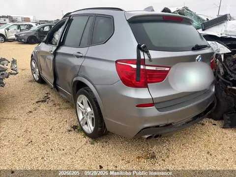 2014 BMW X3 28I VIN 5UXWX9C58E0D33184 фото 3