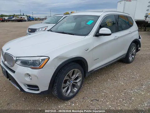 2016 BMW X3 28I VIN 5UXWX9C52G0D70170 фото 2