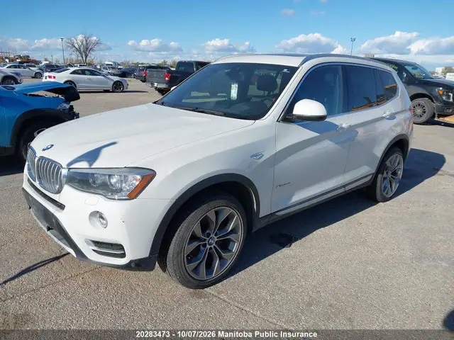 5UXWX9C39H0W69569 — 2017 BMW X3 28I, фото 2 с аукциона IAAI 14.10.2026, Град