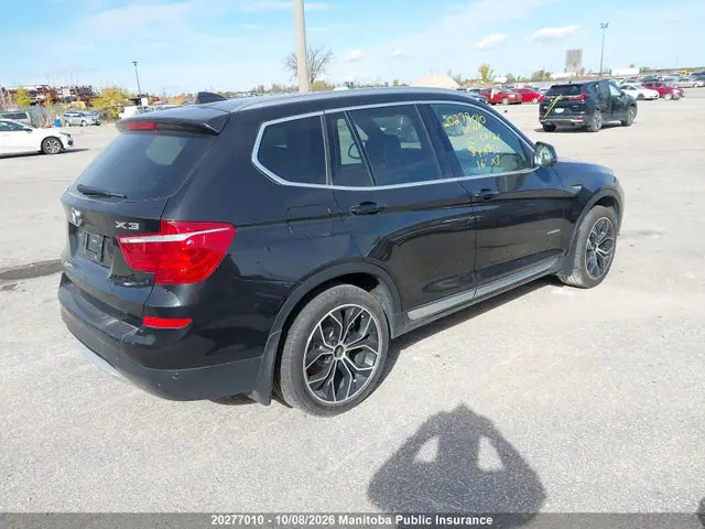 5UXWX7C57G0R16950 — 2016 BMW X3 35I, фото 4 с аукциона IAAI 14.10.2026, Передняя часть слева