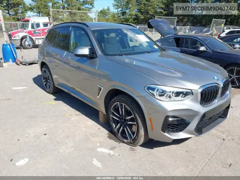 2021 BMW X3 M VIN 5YMTS0C08M9D40740 фото 2
