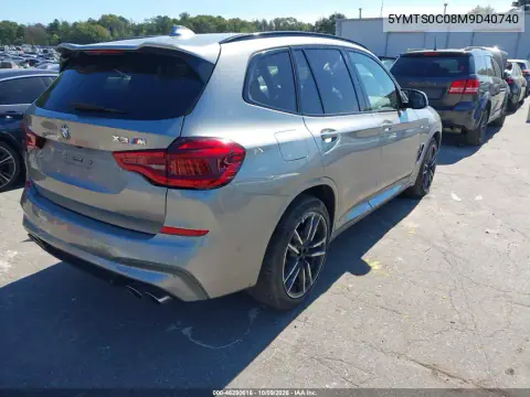 2021 BMW X3 M VIN 5YMTS0C08M9D40740 фото 5