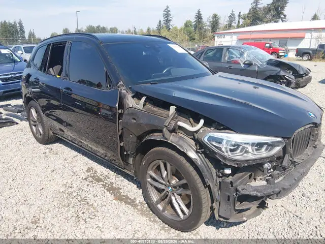 5UXTY9C04L9B72216 BMW X3 M40I 2020 — повреждение Передняя часть, фото до ремонта