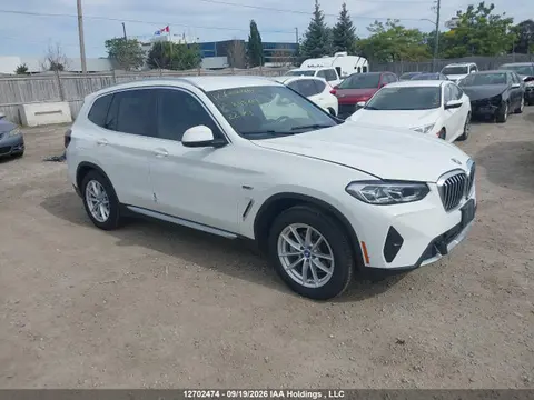 5UX63DP05N9K48714 — 2022 BMW X3 Phev XDRIVE30E, Передняя часть (Front), фото до ремонта