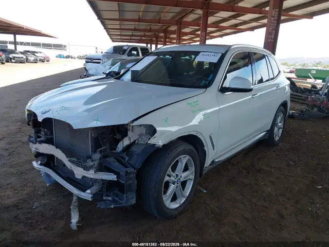 5UXTR7C55KLA48518 — 2019 BMW X3 SDRIVE30I, фото 2 с аукциона IAAI 13.10.2026, Передняя часть
