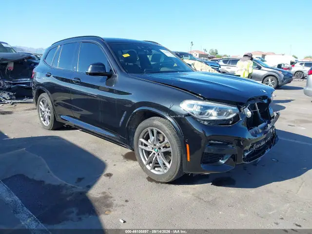 5UXTY3C0XM9G79149 — 2021 BMW X3 SDRIVE30I, Передняя часть (Front End), фото до ремонта