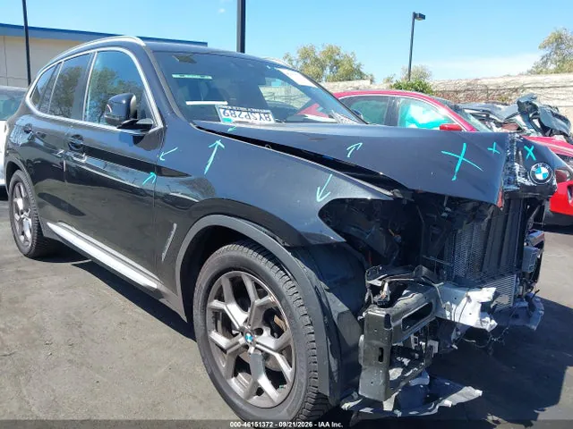 2022 BMW X3 Sdrive30i VIN 5UX43DP04N9J71518 фото 1