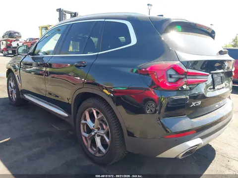 2022 BMW X3 Sdrive30i VIN 5UX43DP04N9J71518 фото 3