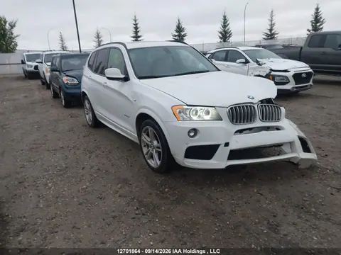 5UXWX9C57E0D12052 — 2014 BMW X3 XDRIVE28I, Передняя часть (Front), фото до ремонта
