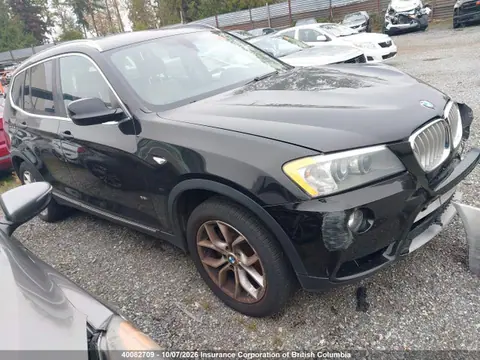 5UXWX9C58E0D09385 — 2014 BMW X3 XDRIVE28I, Передняя часть слева (Left Front), фото до ремонта