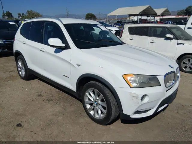 5UXWX9C51E0D19546 — 2014 BMW X3 XDRIVE28I, Задняя часть (Rear), фото до ремонта