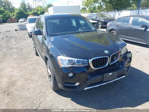 5UXWX9C35H0T19369 — 2017 BMW X3 XDRIVE28I, Передняя часть (Front), фото до ремонта