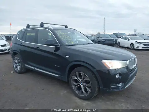 5UXWX9C34H0T20772 — 2017 BMW X3 XDRIVE28I, Задняя часть справа (Right Rear), фото до ремонта
