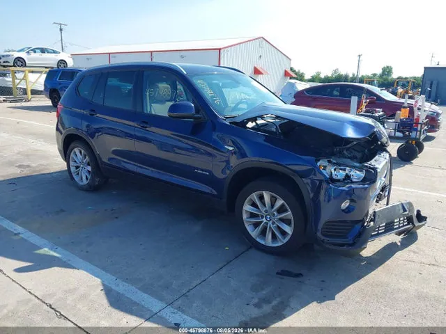 2017 BMW X3 Xdrive28i VIN 5UXWX9C59H0T00910 фото 1