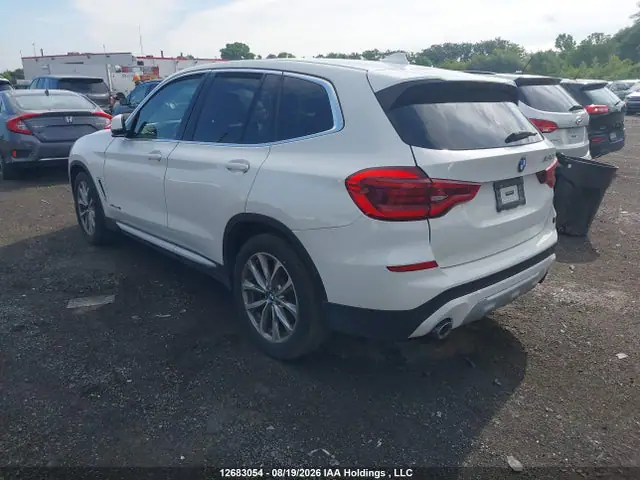 5UXTR9C52JLC80617 — 2018 BMW X3 XDRIVE30I, фото 3 с аукциона IAAI 14.10.2026, Передняя часть