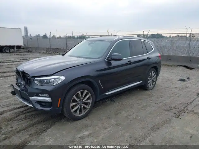 5UXTR9C52KLP83224 — 2019 BMW X3 XDRIVE30I, фото 2 с аукциона IAAI 14.10.2026, Передняя часть