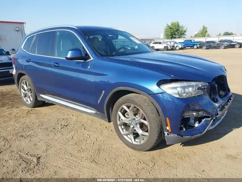 5UXTY5C05L9C38667 — 2020 BMW X3 XDRIVE30I, Передняя часть (Front End), фото до ремонта
