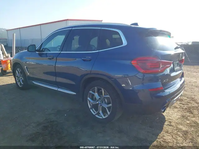 2020 BMW X3 Xdrive30i VIN 5UXTY5C05L9C38667 фото 3