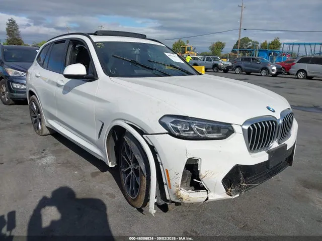 2022 BMW X3 Xdrive30i VIN 5UX53DP06N9K84424 фото 1