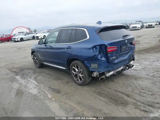 5UX53DP01P9R35753 — 2023 BMW X3 XDRIVE30I, фото 3 с аукциона IAAI 14.10.2026, Передняя часть