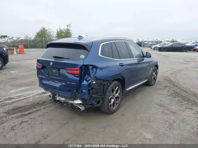 5UX53DP01P9R35753 — 2023 BMW X3 XDRIVE30I, фото 4 с аукциона IAAI 14.10.2026, Передняя часть
